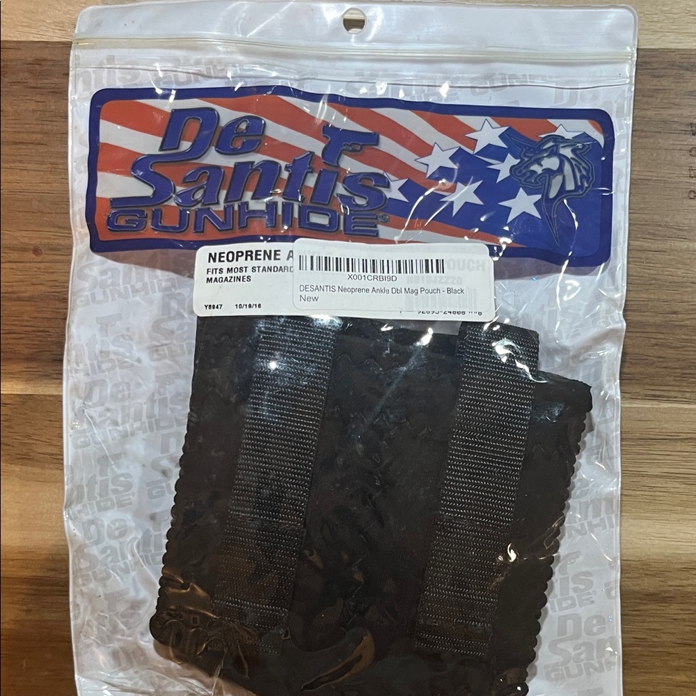 Black Neoprene Mag Pouch